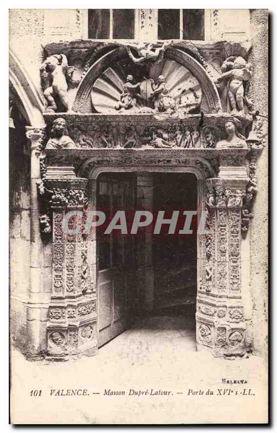 Valence — Maison Dupré-Latour — Porte du XVIe siècle