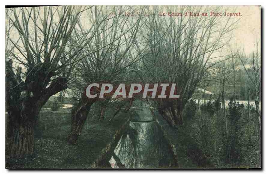 Le Cours d'Eau au Parc Jouvet — J. Fichet, N° A