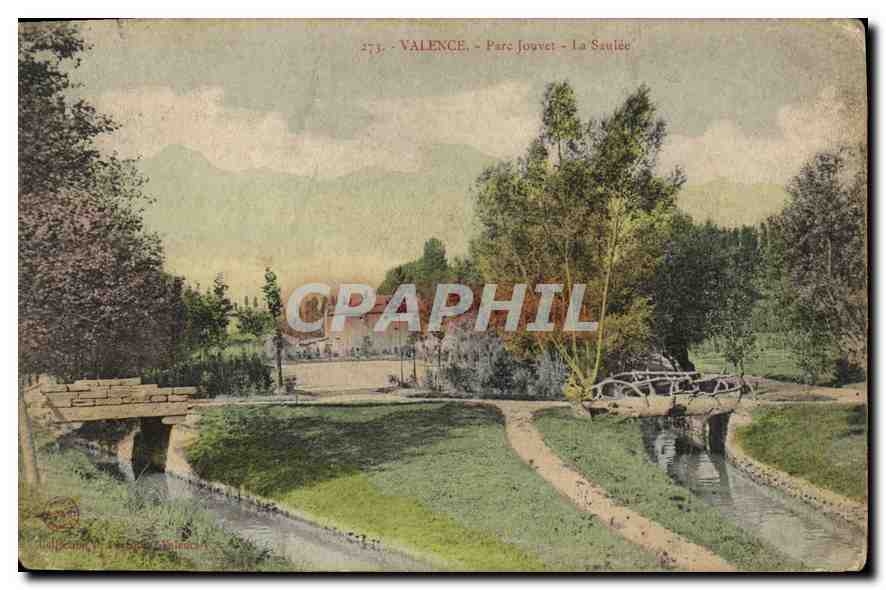 CPA Valence (Drome) Parc Jouvet La Saulee