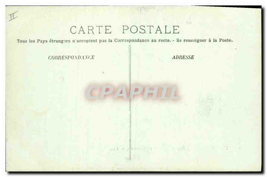 CPA Tarascon Le Pont suspendu vers Beaucaire — Verso