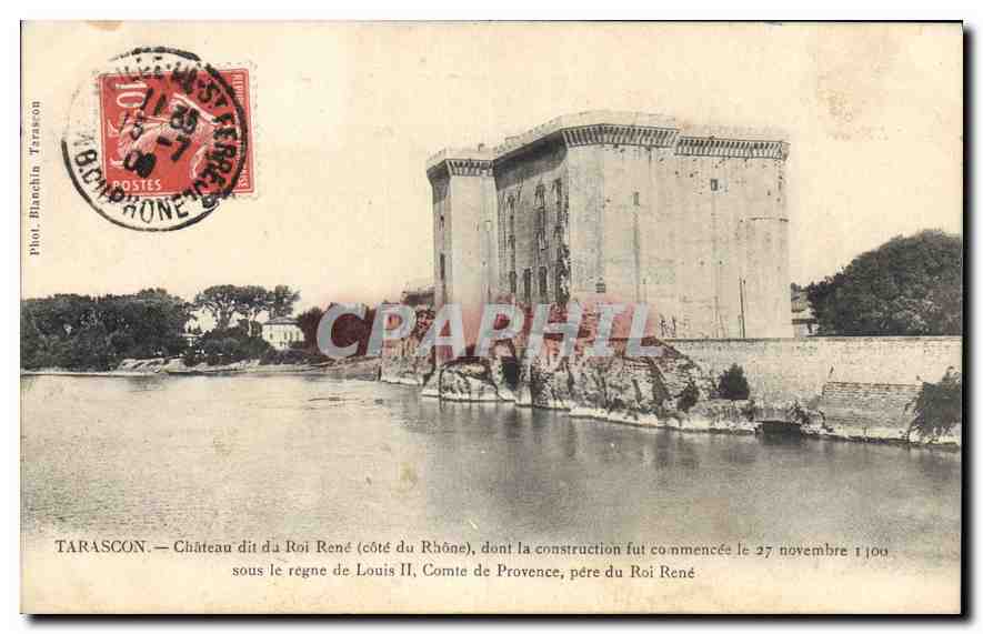 CPA Tarascon Chateau dit du Roi Rene (cote du Rhone)