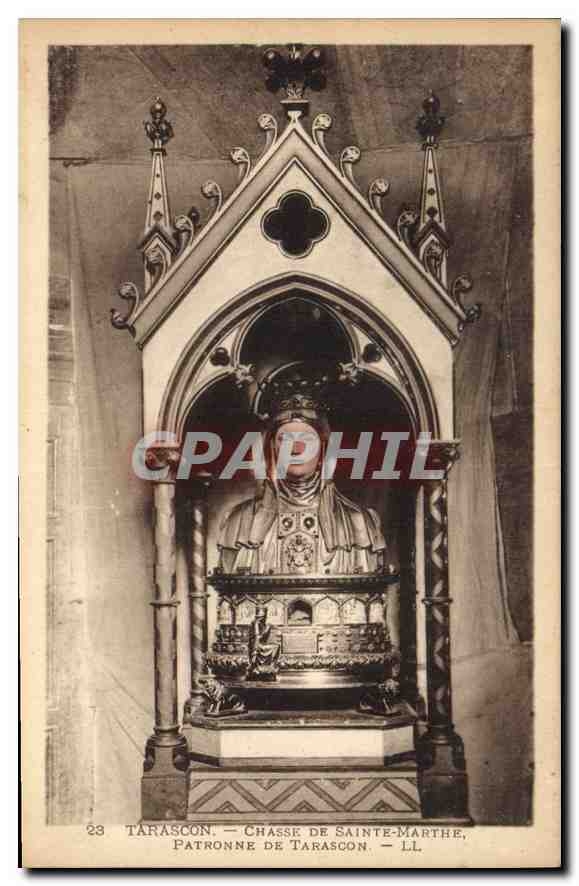 CPA Tarascon Chasse de Sainte Marthe Patronne de Tarascon