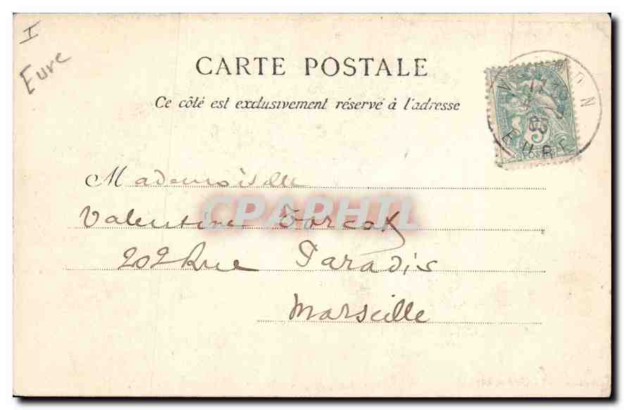 CPA La Normandie Vernon (Eure) Details du Proche de l'Eglises Notre Dame — Rückseite
