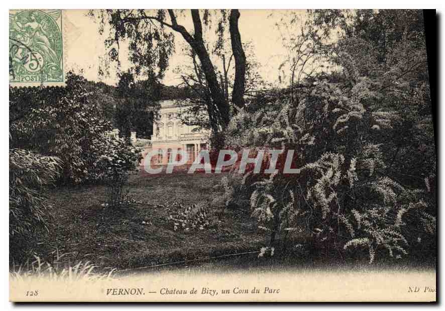 CPA Vernon (Eure) Chateau de Bizy un Corn du Parc