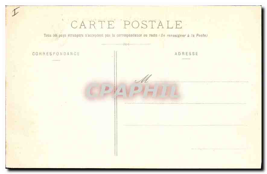 CPA Chambery (Savoie) Le Chateau des Ducs de Savoie — Rückseite