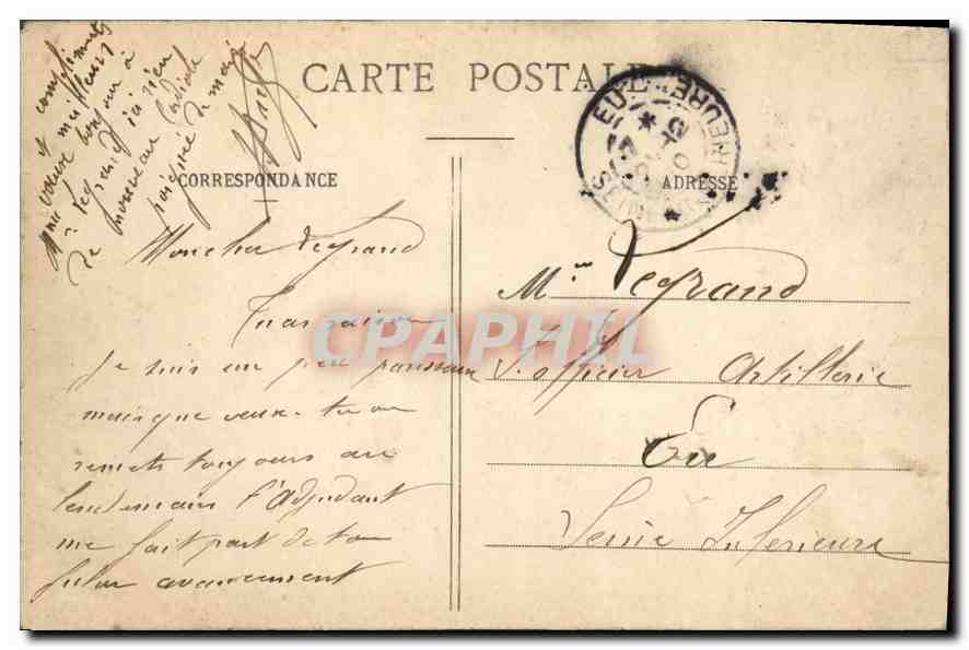 Forêt de Fontainebleau — Les Belleydier (Gorges d'Apremont) — CPAPHIL 397 — Verso