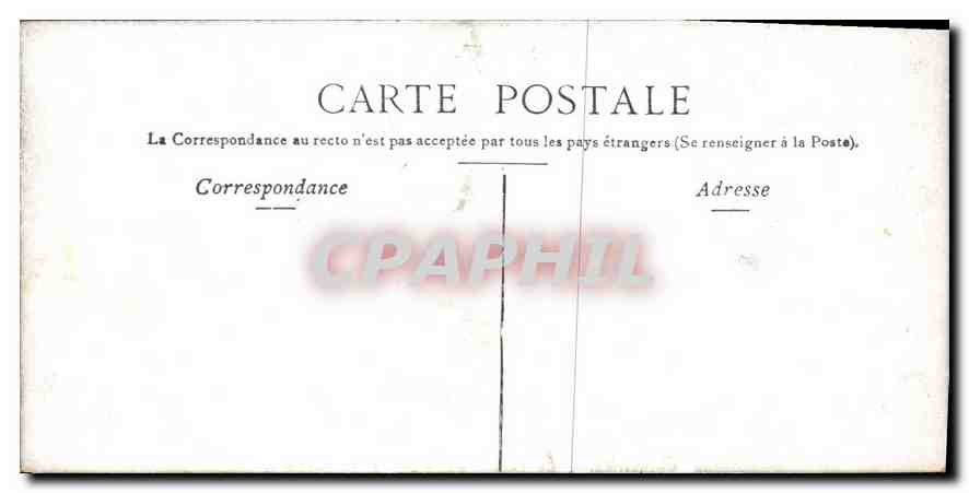 CPA Versailles La Ferme de Marie Antoinette — Rückseite