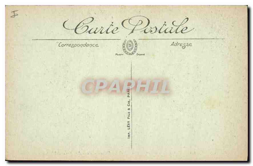 Palais de Versailles — Cabinet de Louis XV — LL. — n° 36 — Verso