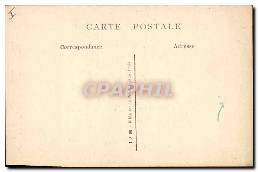 CPA Saint Germain en Laye Notre Dame de Bon Retour — Verso