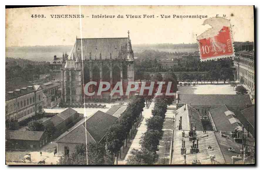 Vincennes — Intérieur du Vieux Fort — Vue Panoramique — E.M. n°4503