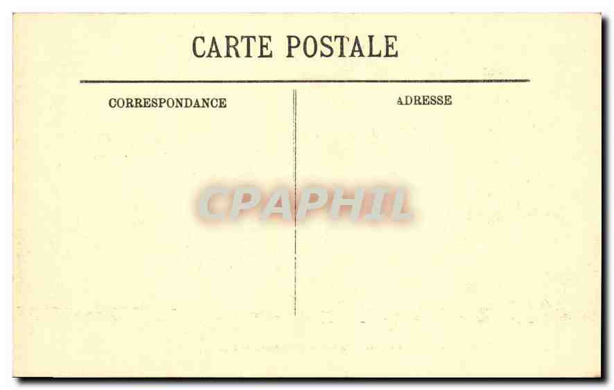CPA Versailles Le Chateau et la Grille d'Honneur  — Verso