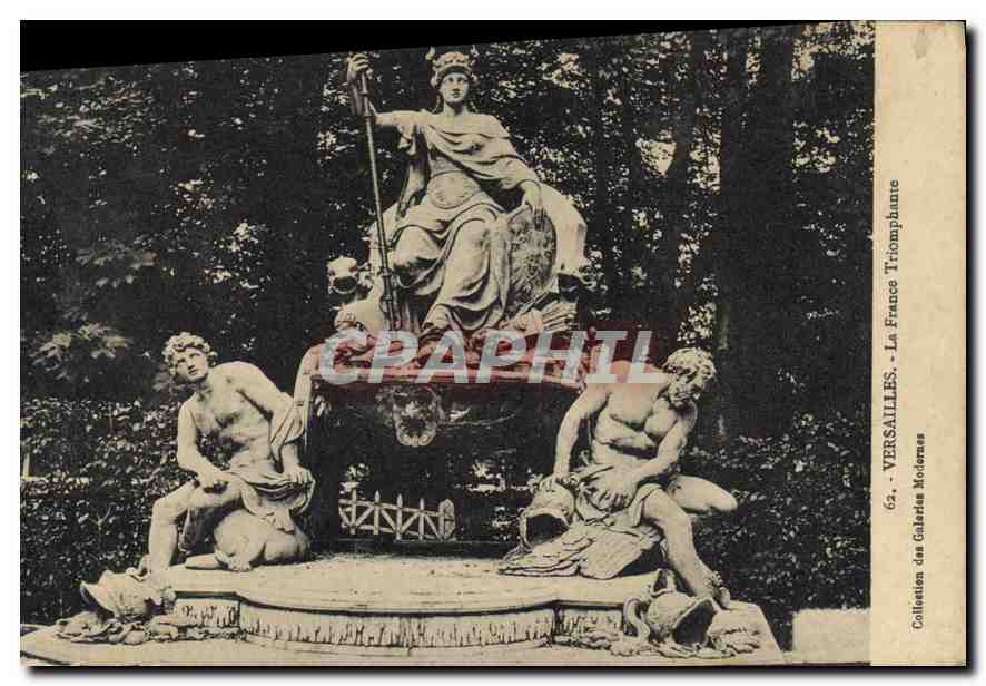 CPA Versailles La Franco Triomphante 