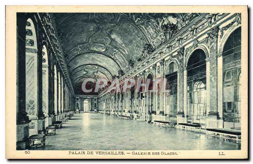Palais de Versailles — Galerie des Glaces — LL