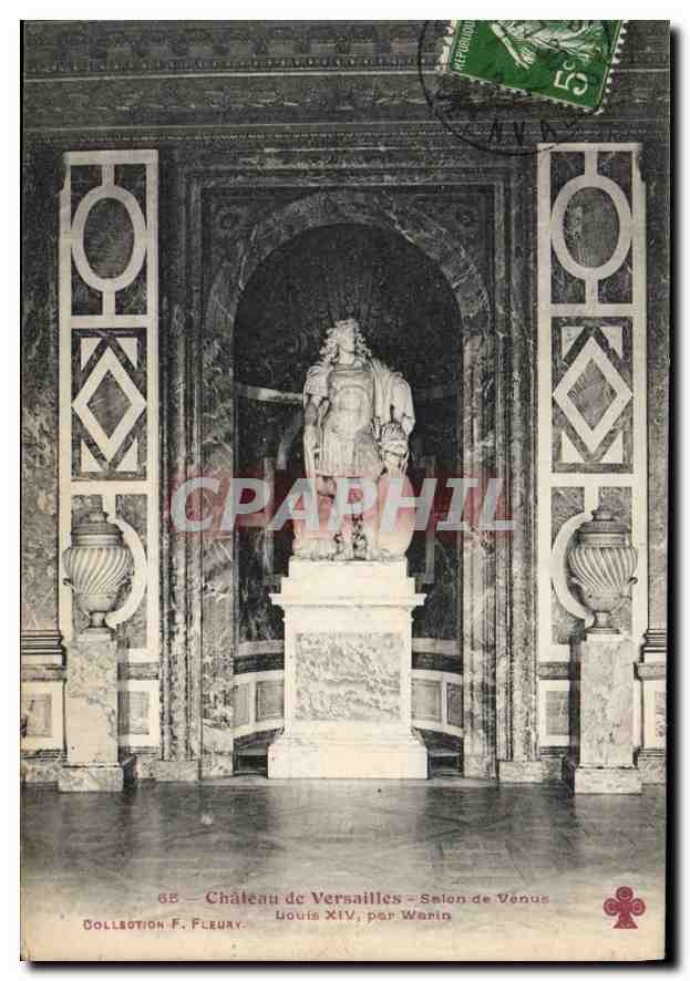 CPA Chateau de Versailles Salon de Venus Louis XIV par Warin
