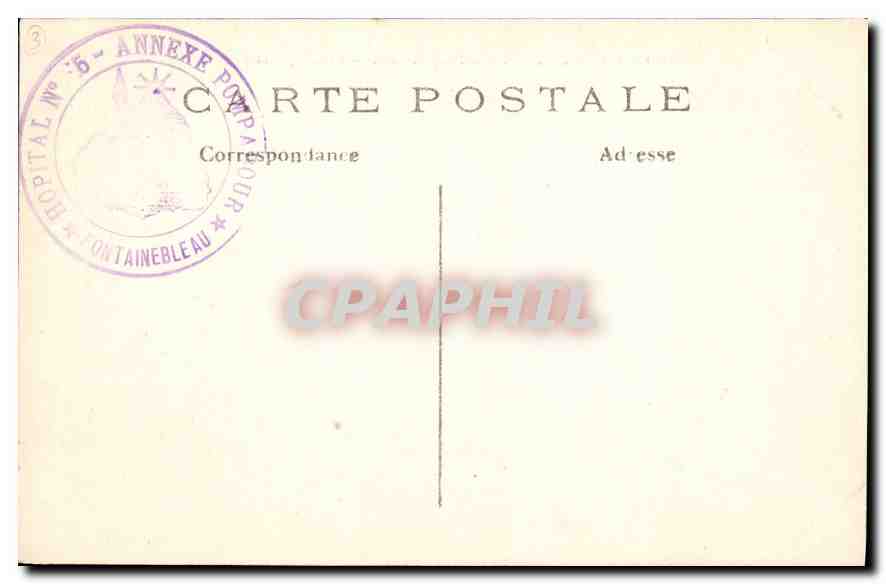 Forêt de FONTAINEBLEAU — Rocher d'Avon — Éditeur : CPAPHIL, n° 99 — Verso