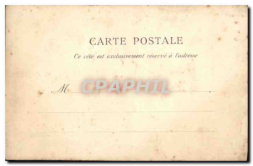 CPA Parc de Versailles Les Bains d'Apollon  — Verso