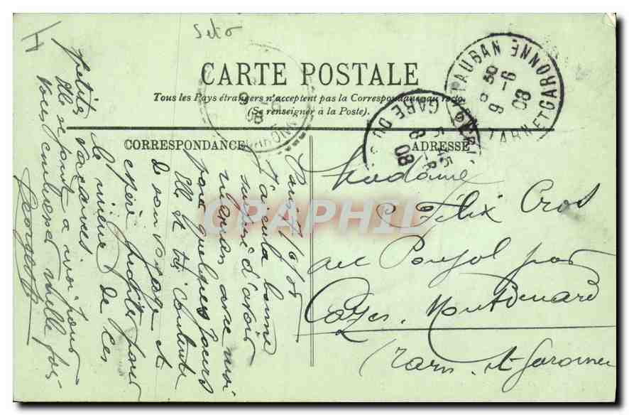 CPA Versailles Le Petit Trianon Musee des Voitures  — Verso