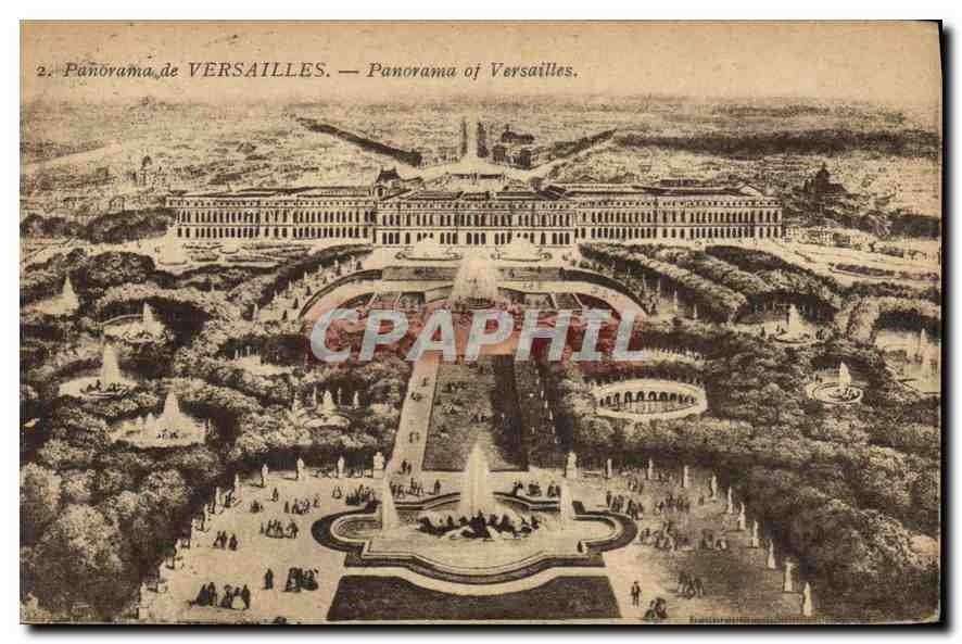 Panorama de VERSAILLES — Édition Moreau, Versailles, n°2