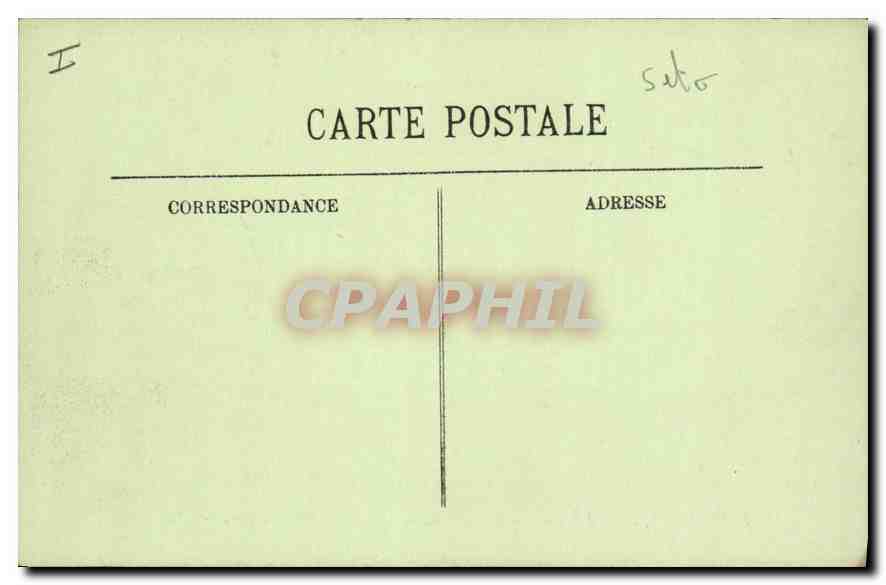 CPA Versailles Le Parc Parterre d'Eau La Marne par Lehongre  — Verso
