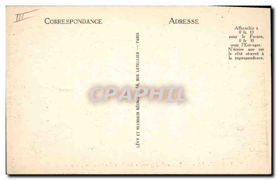 CPA Versailles Le Bassin de Neptune Le Jour des Grandes Eaux  — Verso