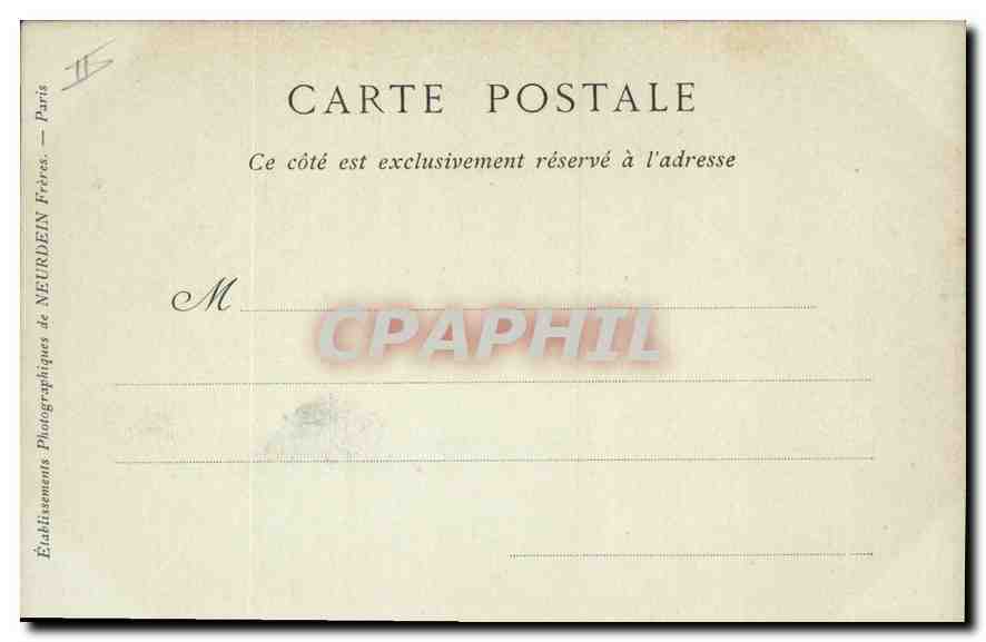 Forêt de Fontainebleau — Le Nid de l'Aigle — Collections ND. Phot. — Verso