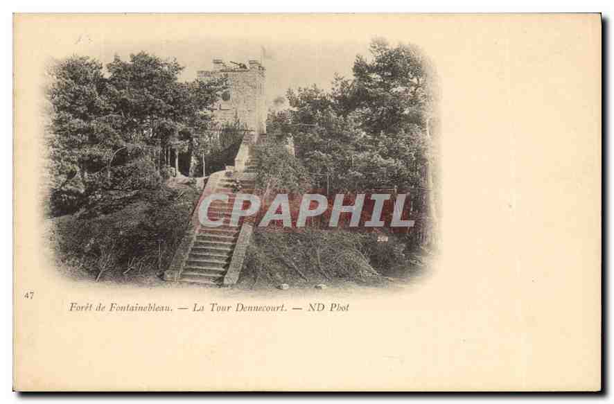 Forêt de Fontainebleau — La Tour Dennecourt — ND Phot