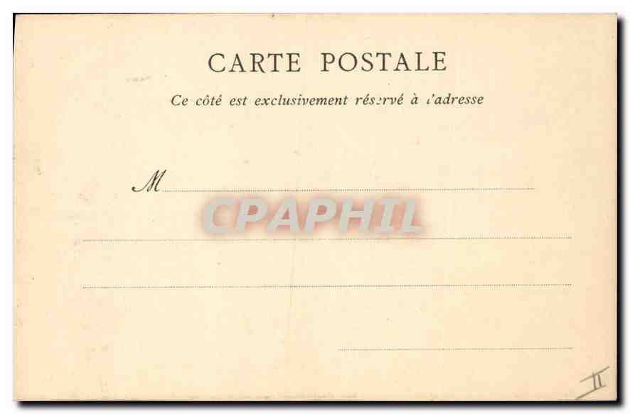CPA Foret de Fontainebleau Chapelle Notre Dame de Bonsecours  — Verso