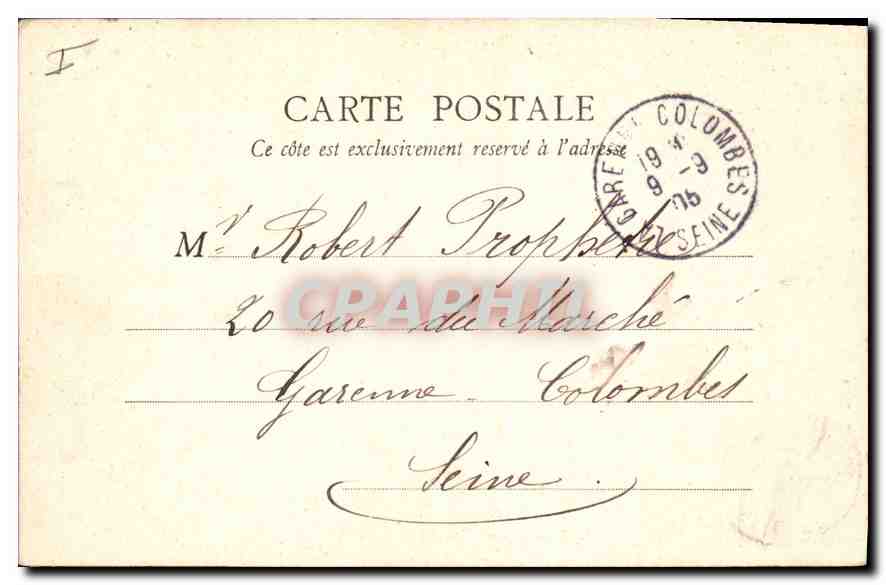 CPA Versailles Palais Salle du Conseil  — Verso