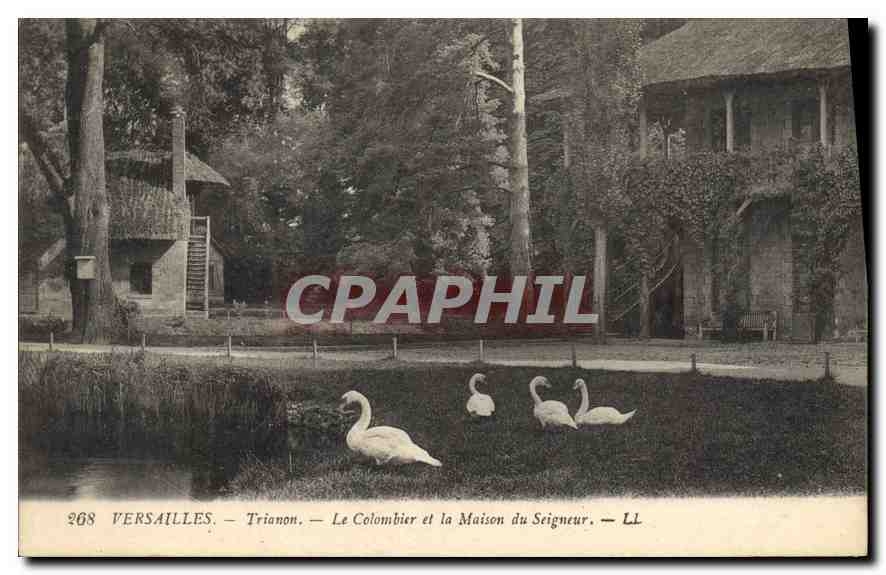 CPA Versailles Trianon Le Colombier et la Maison du Seigneur 