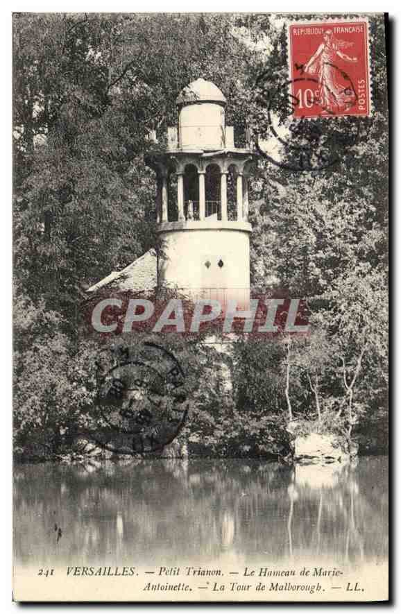 CPA Versailles Petit Trianon Le Hameau de Marie Antoinette La Tour de Marlborough 