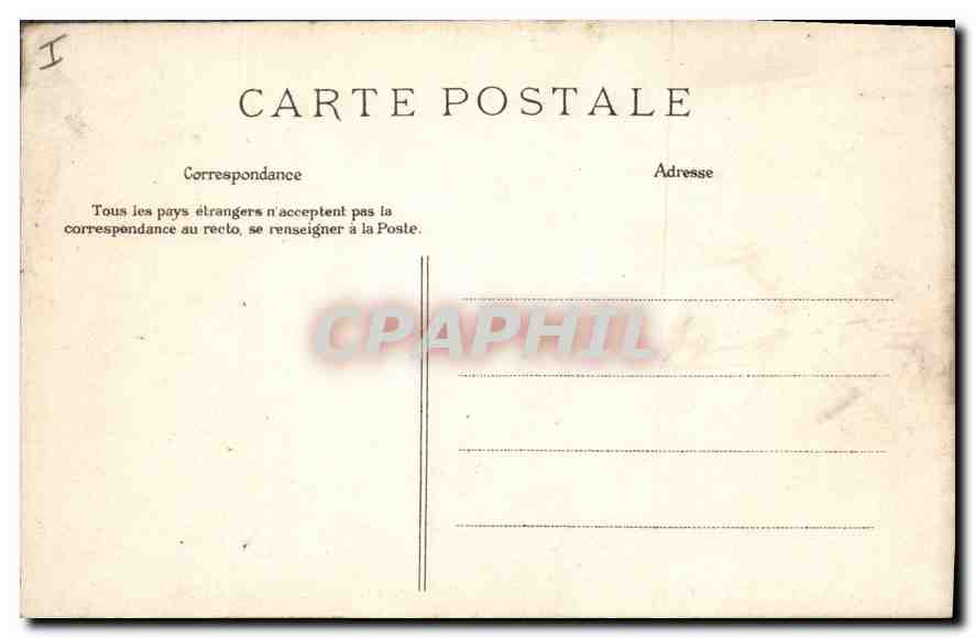 CPA Versailles Le Parc Bassin de Latone  — Verso