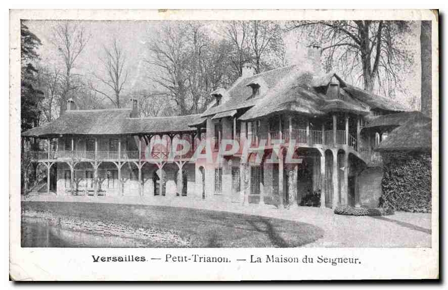 CPA Versailles Petit Trianon La Maison du Seigneur