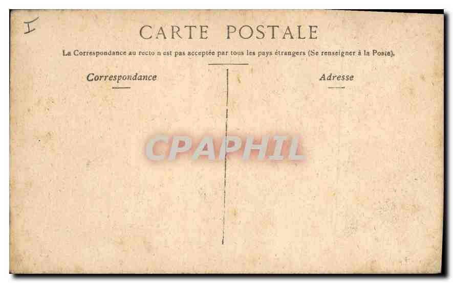 CPA Versailles Galerie des Batailles  — Verso