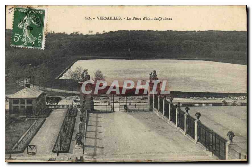 Versailles — La Pièce d'Eau des Suisses — P.D. Paris n°246