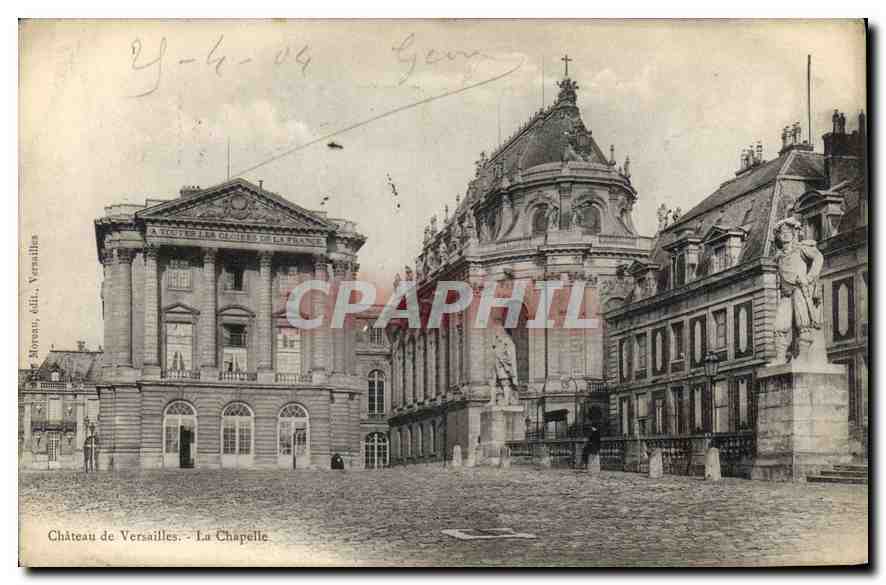 CPA Chateau de Versailles La Chapelle 