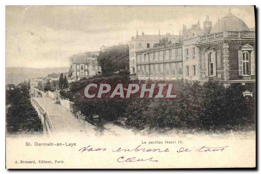 St. Germain-en-Laye — Le pavillon Henri IV — A. Brossard, Éditeur, Paris