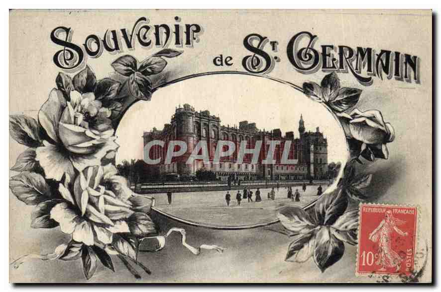 Saint-Germain-en-Laye — Souvenir de St. Germain — Lévy Fils Paris