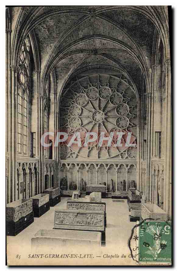 Saint-Germain-en-Laye — Chapelle du Château — éditeur non visible, n° de série 85