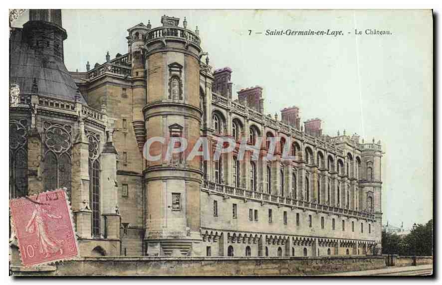 CPA Saint Germain en Laye Le Chateau 