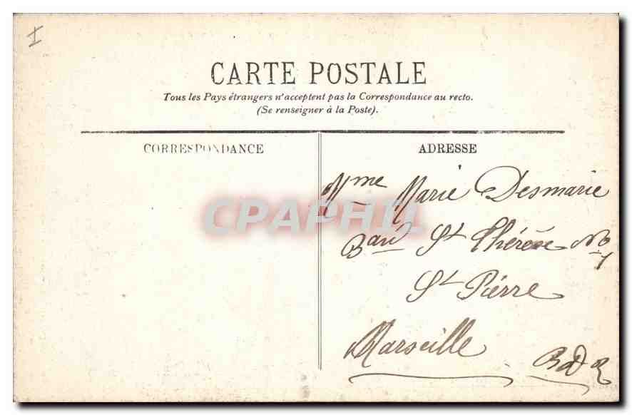 CPA Versailles Le Parc Les Grandes Eaux Char d'Apollon  — Verso