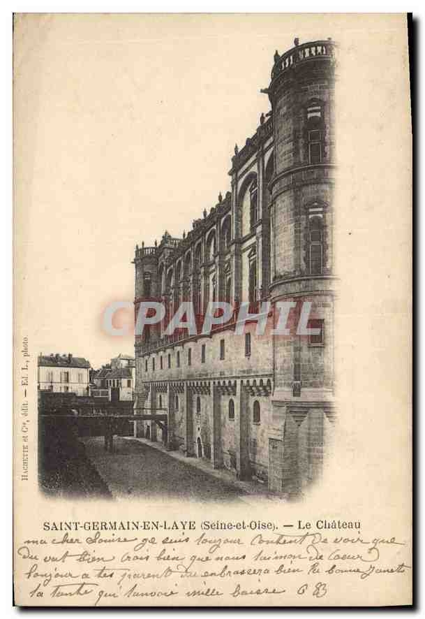 CPA Saint Germain en Laye Seine et Oise Le Chateau 