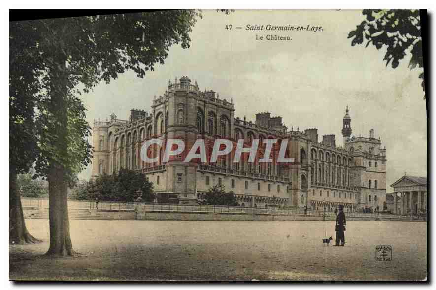 CPA Saint Germain en Laye Le Chateau 