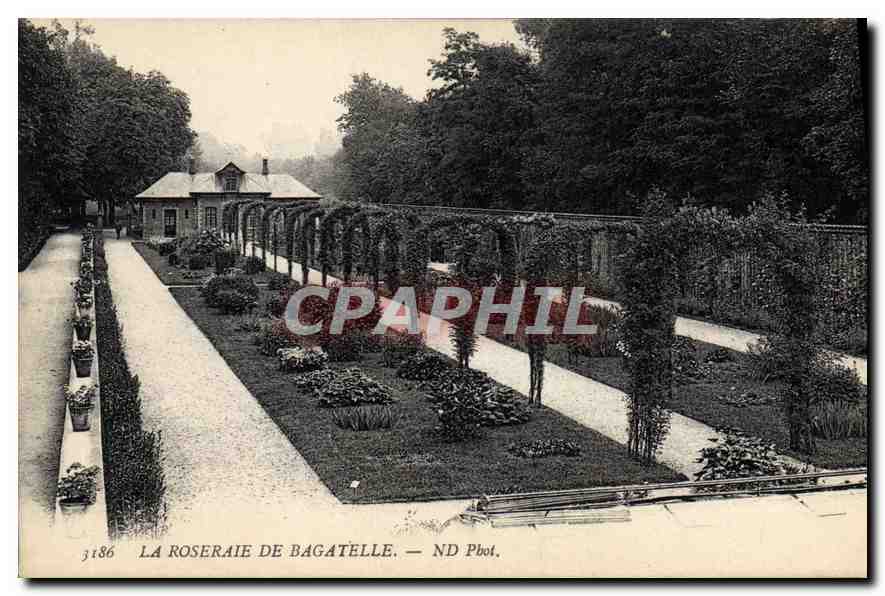 La Roseraie de Bagatelle — ND Pbot.