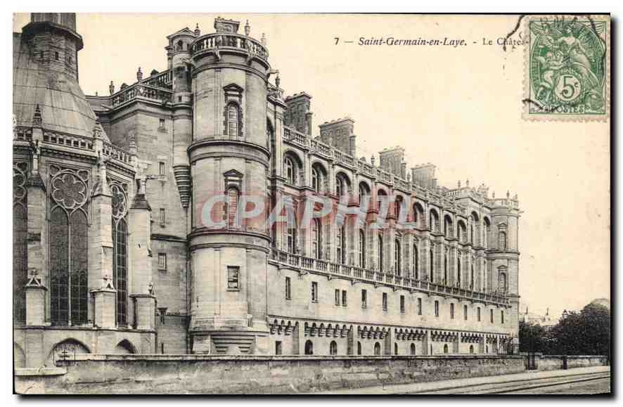 CPA Saint Germain en Laye Le Chateau 