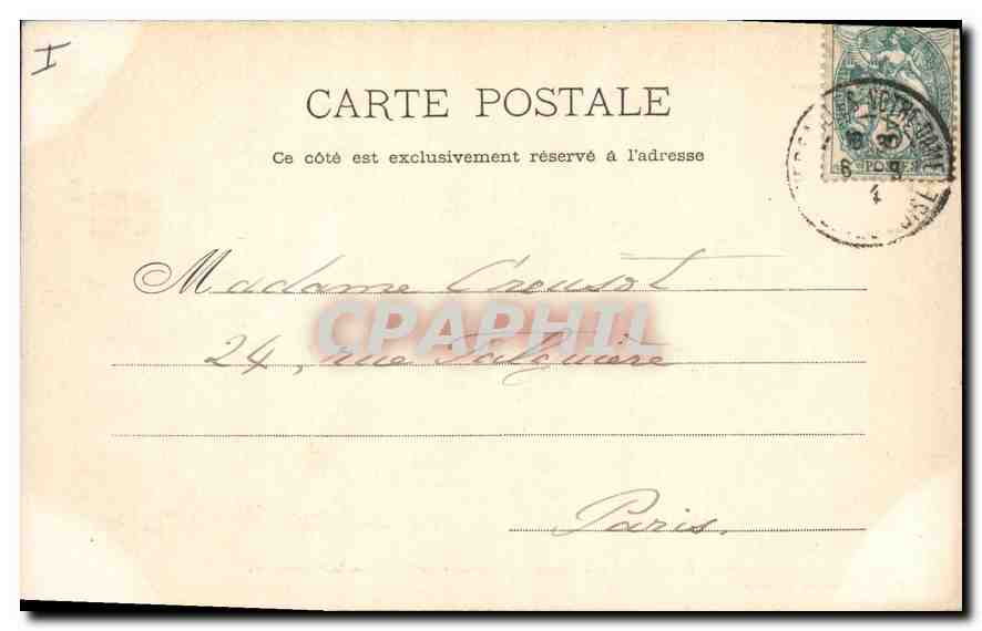 CPA Versailles Hameau de Trianon Le Moulin  — Verso