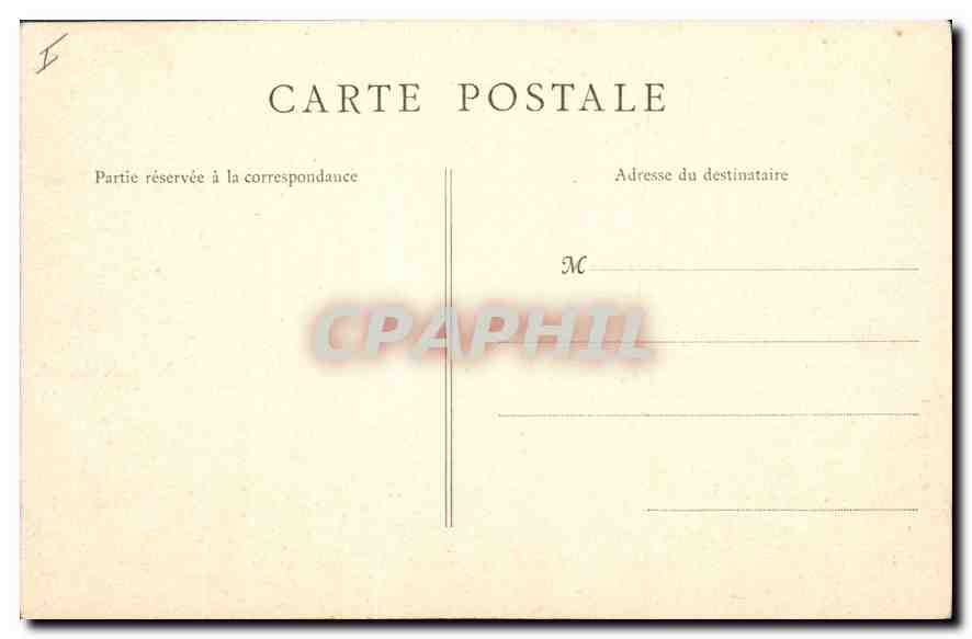 CPA Lyon Parc de la Tete d'Or Pont et coin du lac  — Verso