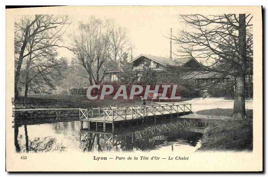 CPA Lyon Parc de la Tete d'Or Le Chalet 