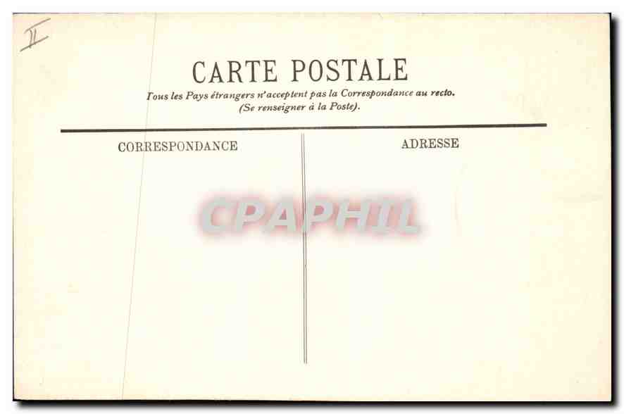 CPA Lyon Au Parc Le Coin des Cygnes  — Rückseite
