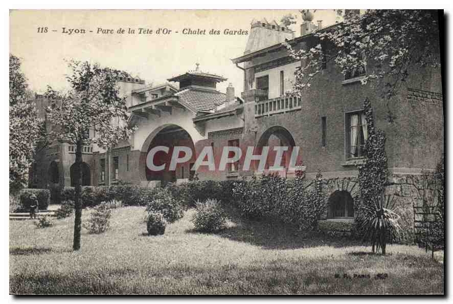 Lyon - Parc de la Tête d'Or - Chalet des Gardes — W. F. Paris, n° 118