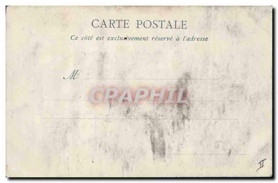 CPA Lyon Le Chalet des Iles Parc de la Tete d'Or  — Verso